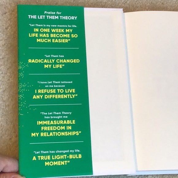 The Let Them Theory, by Mel Robbins, Hardcover Book - Picture 5 of 9
